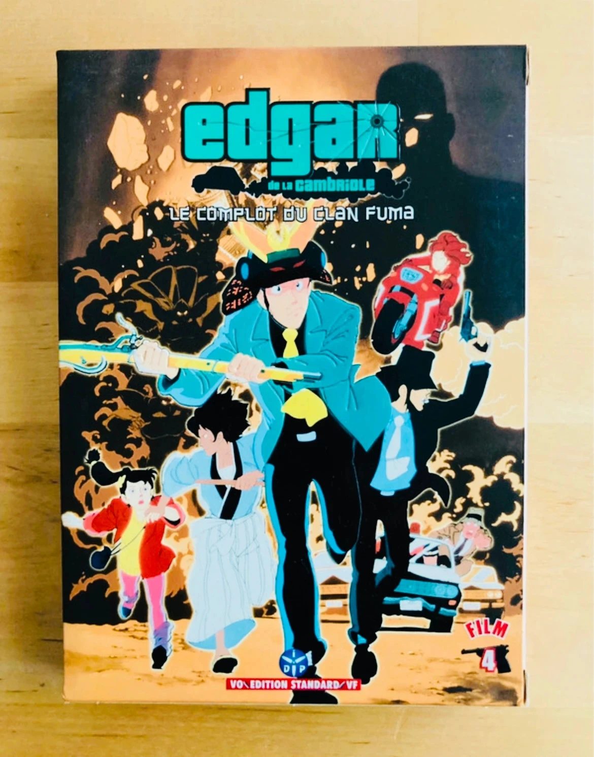 DVD Edgar de la cambriole Le Complot du Clan Fuma.